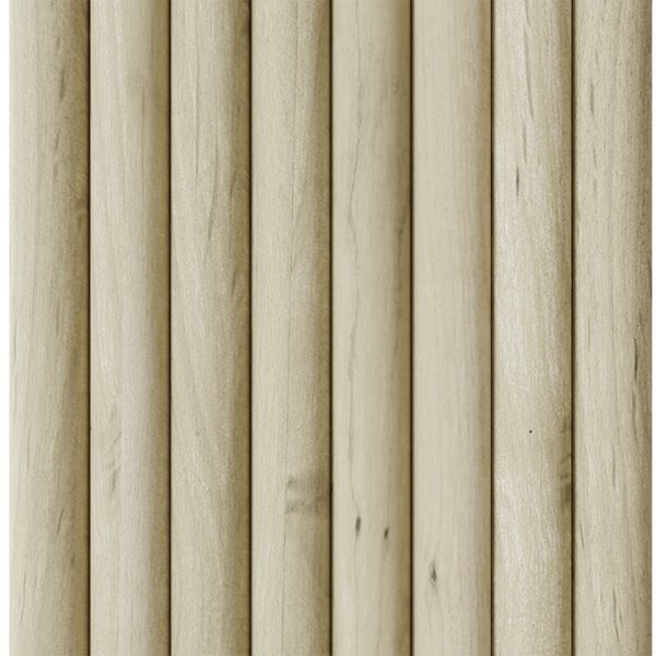 Designs Of Distinction 1-1/2" Single Bead Tambour - Paint Grade (12"W x 96"L) 011296106PT1